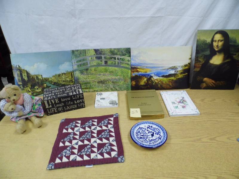 lot 53 image: Art Reporductions - Decor