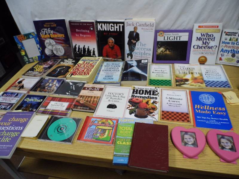 lot 61 image: Books - CDs - Frame Mats