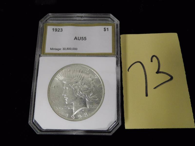lot 73 image: 1923 Dollar Coin