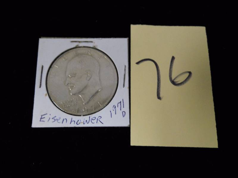 lot 76 image: 1971 Ike Dollar