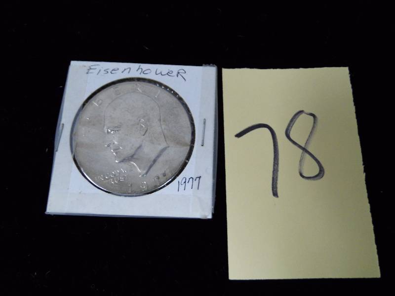 lot 78 image: 1977 Ike Dollar