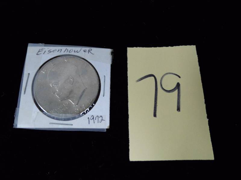 lot 79 image: 1972 Ike Dollar