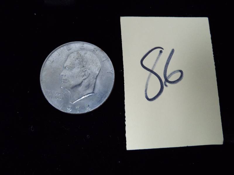 lot 86 image: 1972 Ike Dollar