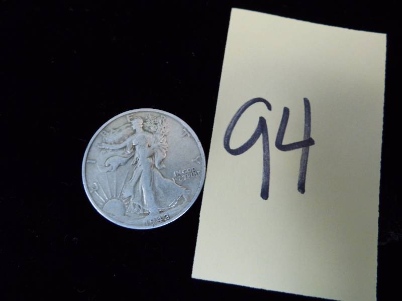 lot 94 image: 1942 Half Dollar