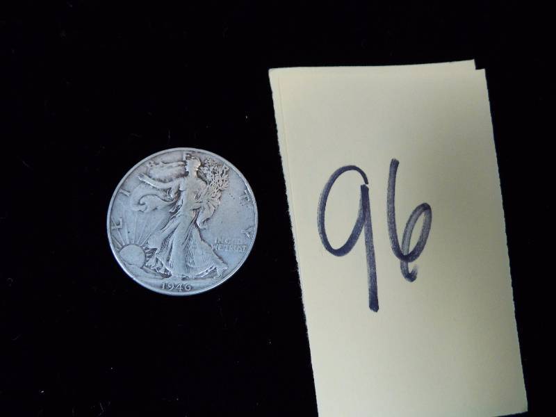 lot 96 image: 1946 Half Dollar