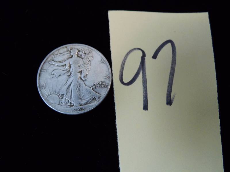 lot 97 image: 1943 Half Dollar