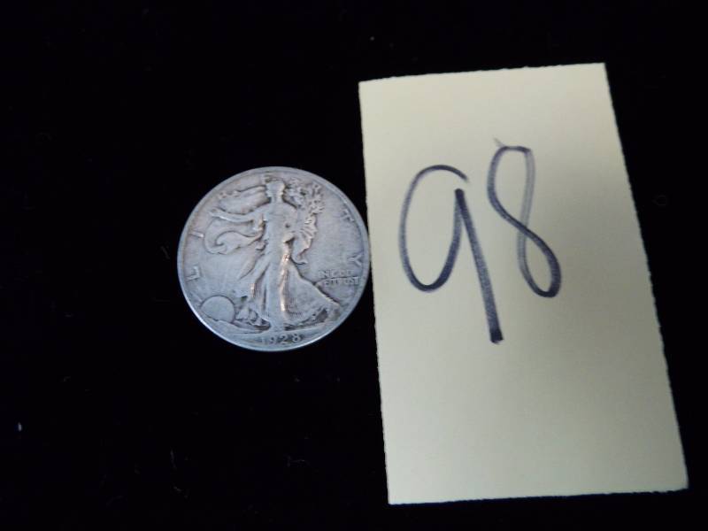 lot 98 image: 1928 Half Dollar