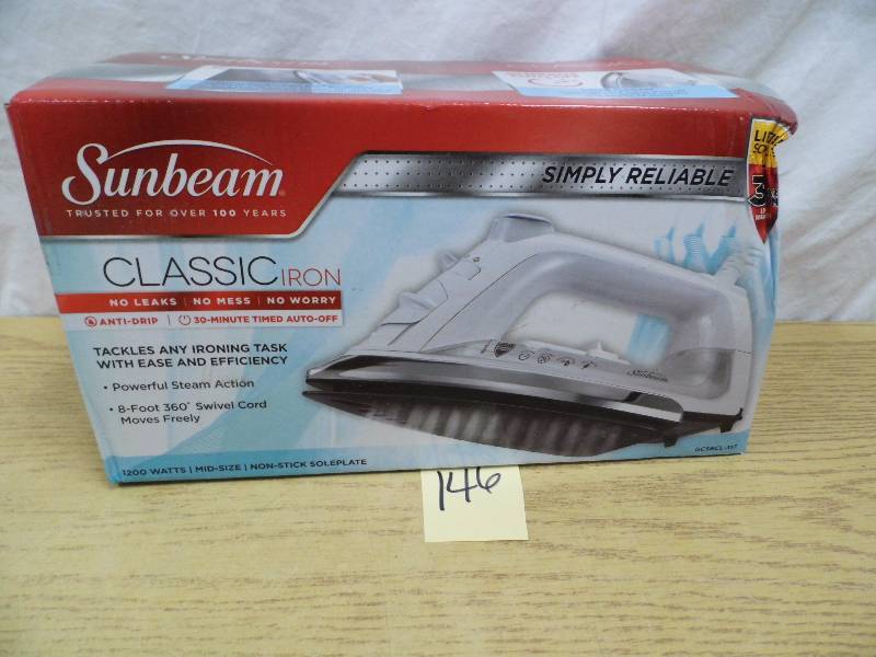 lot 146 image: Store Return - Sunbeam Iron