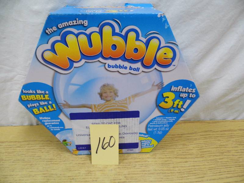 lot 160 image: Store Return - Wubble Ball