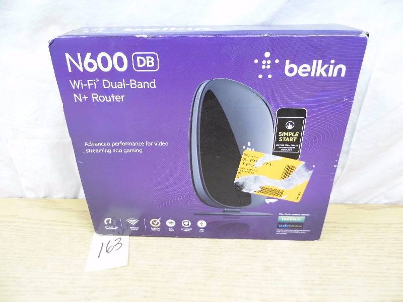 lot 163 image: Store Return - Belkin Router