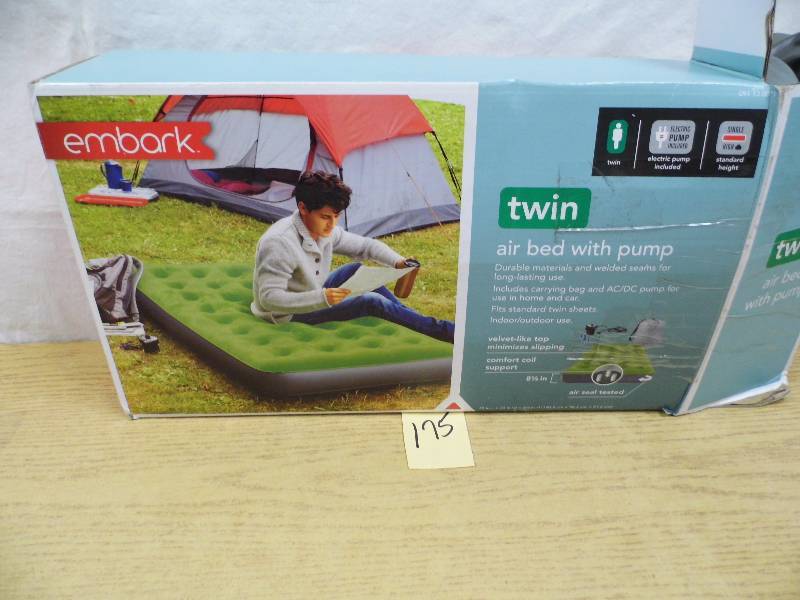 lot 175 image: Store Return - Twin Air Bed