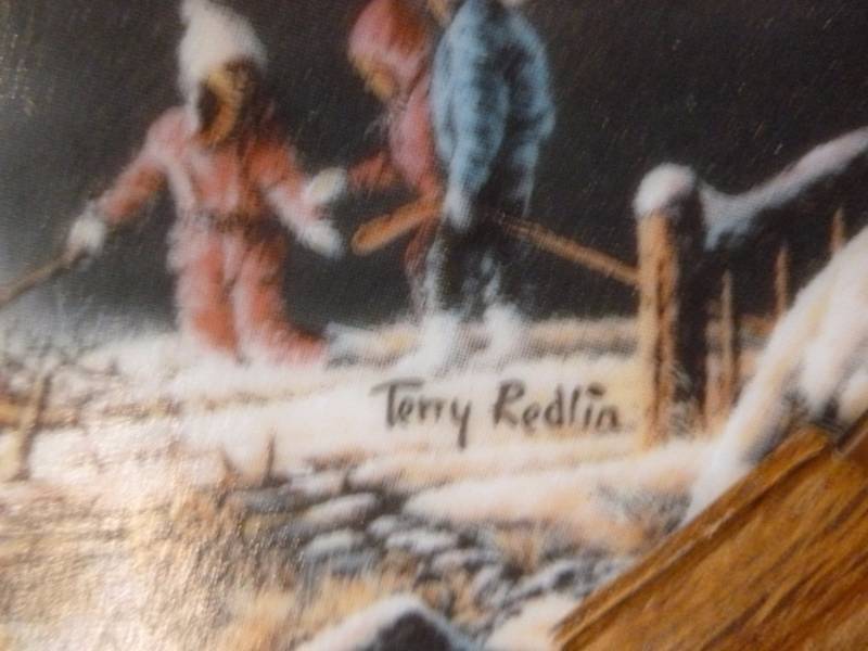 lot 56 image: Terry Redlin Plate Decoration