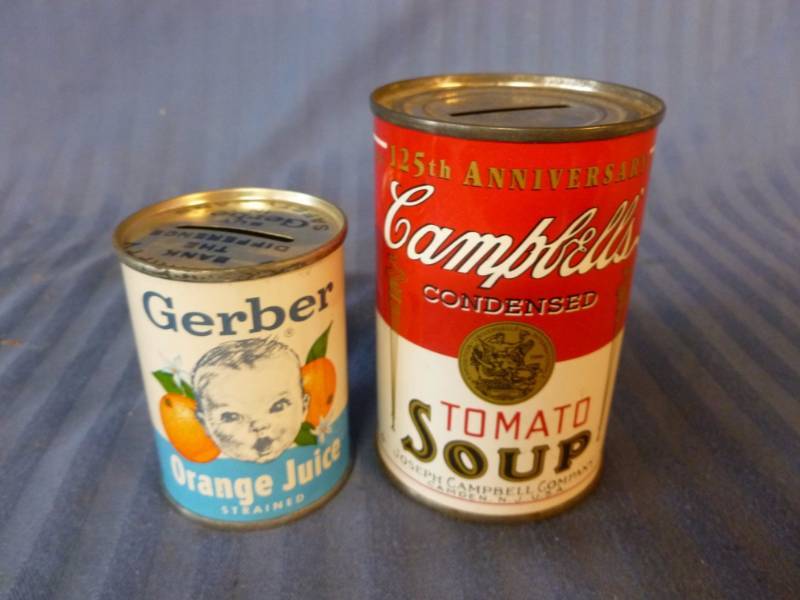 lot 60 image: Vintage Coin Banks