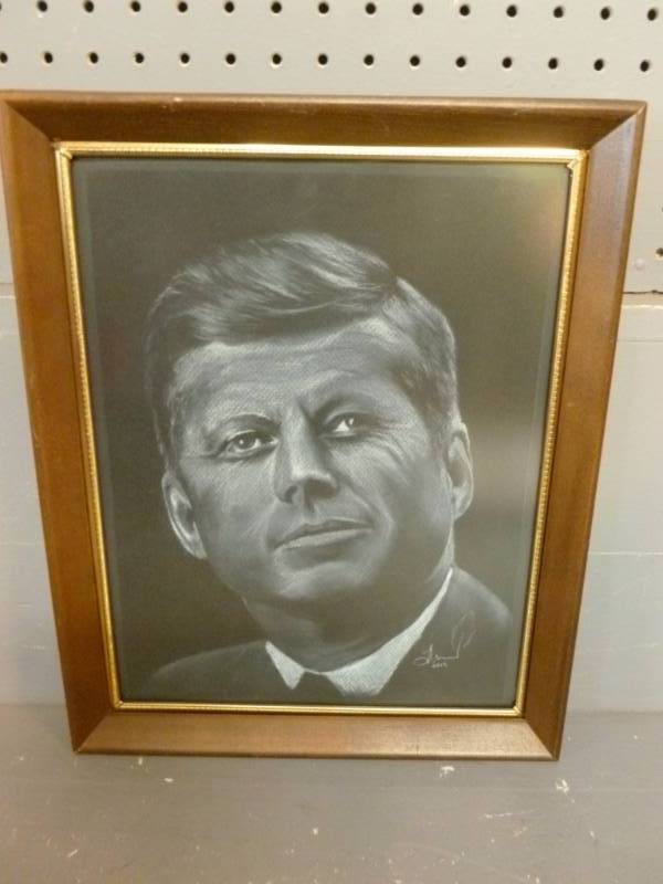 lot 67 image: John F. Kennedy Picture