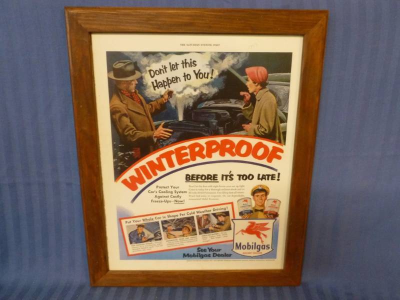 lot 68 image: Vintage Advertisement Picture