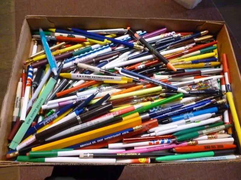 lot 88 image: Advertisement Pens
