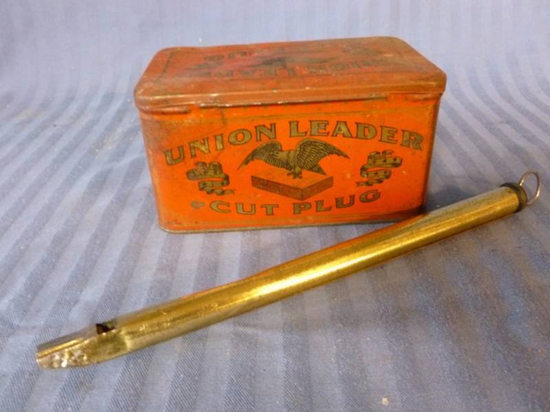 lot 97 image: Vintage Tobacco Can