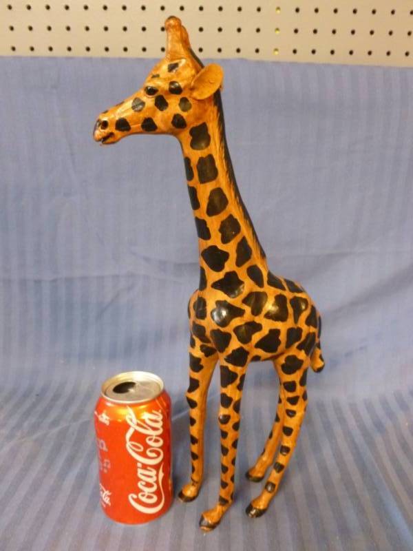 lot 164 image: Leather Giraffe