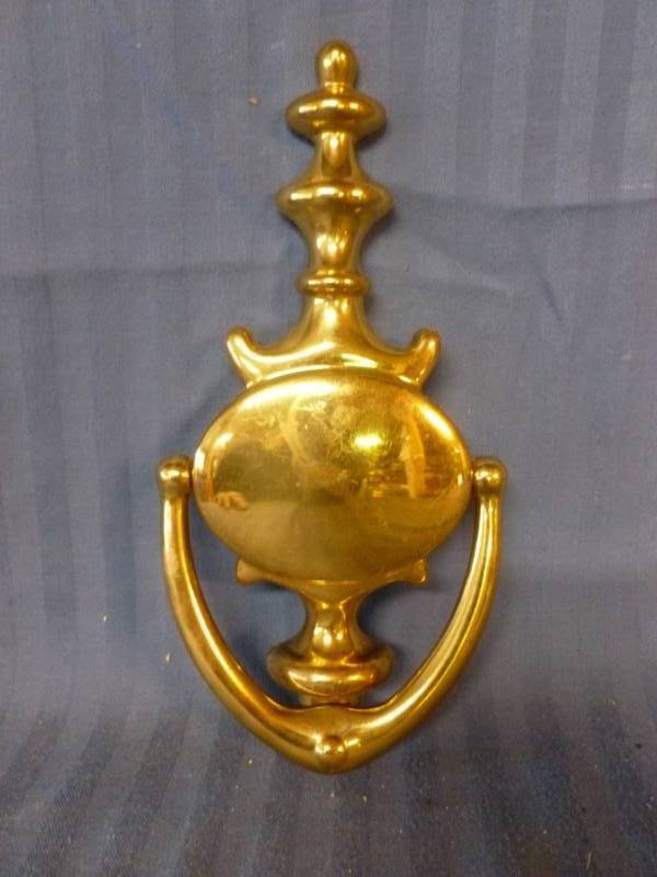 lot 178 image: Brass Door Knocker