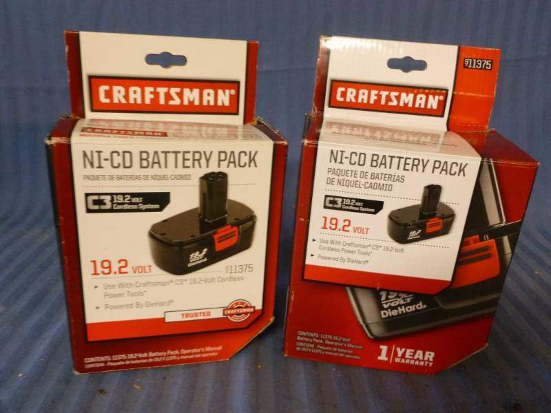 lot 208 image: Power Tool Battery Packs