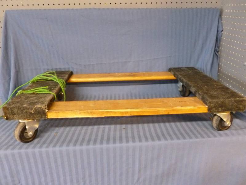lot 225 image: Wooden Dolly