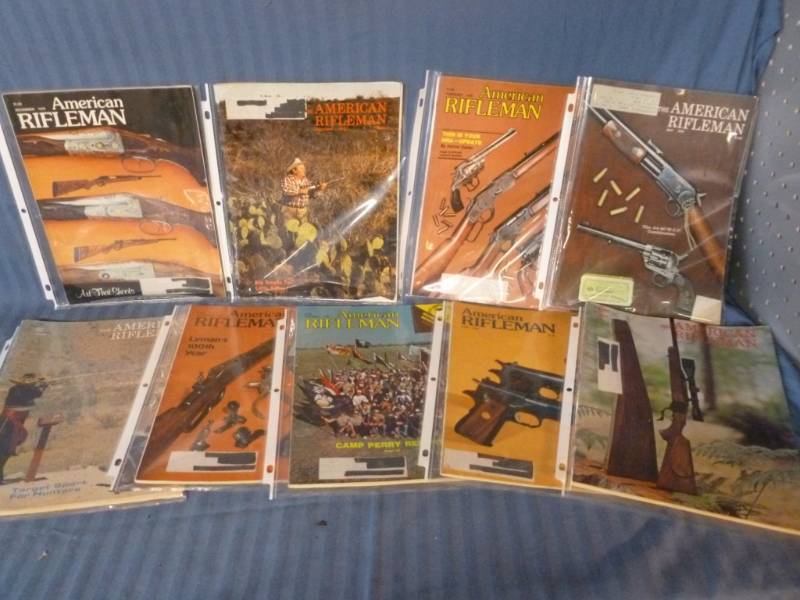 lot 229 image: Vintage Gun Magazines