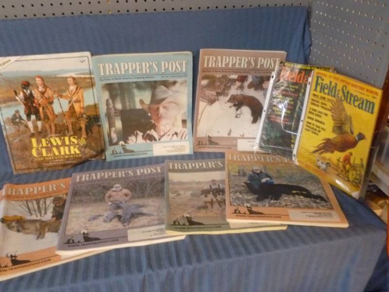lot 232 image: Trapping Magazines