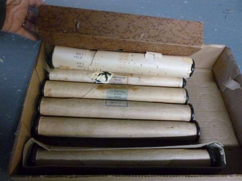 lot 246 image: Antique Piano Rolls