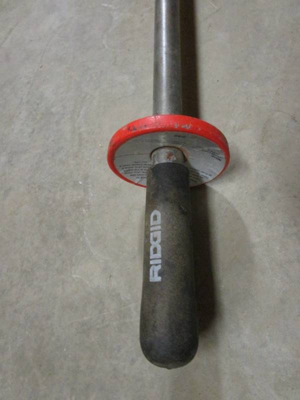 lot 28 image: Ridgid Pipe Clamp