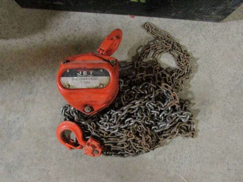 lot 31 image: Jet 1 Ton Chain Hoist