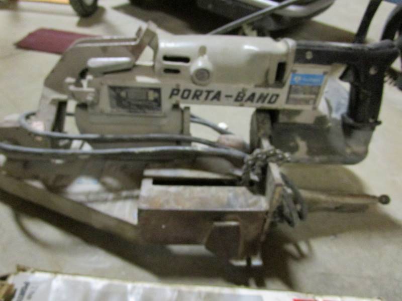lot 46 image: Rockwell Porta-Band Band Saw