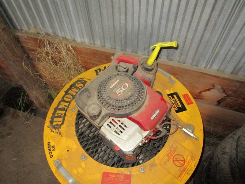 lot 93 image: Hurco Ripcord Smoker, Barrels, Tires