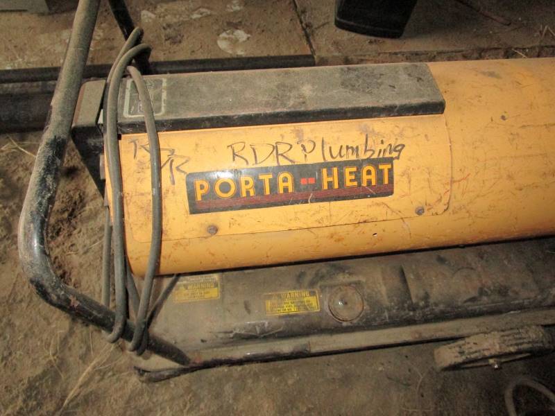 lot 98 image: (2) Jobsite Heaters