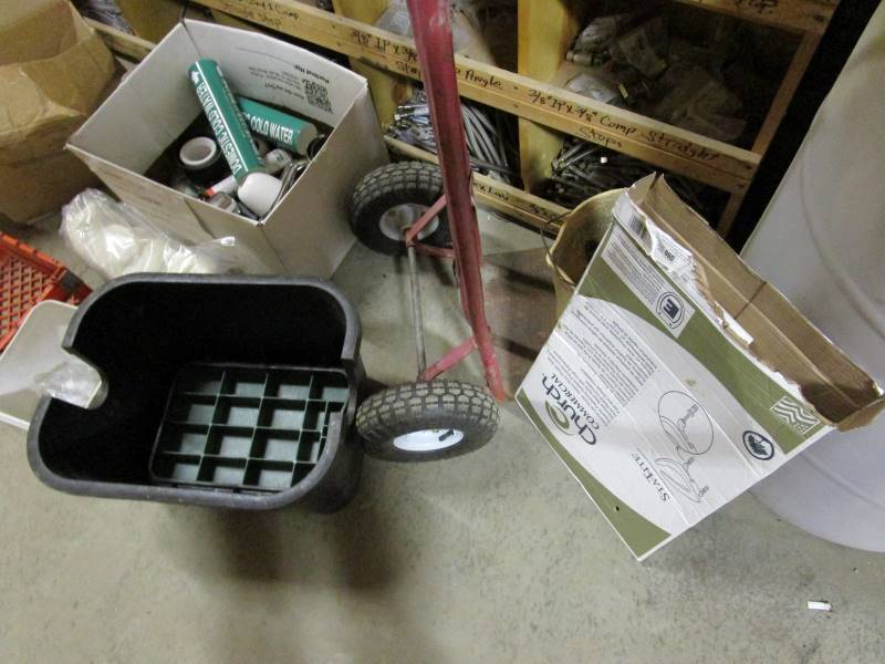lot 107 image: Hand Cart  Misc.
