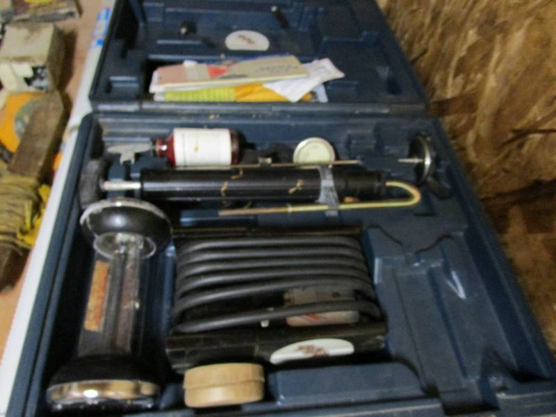 lot 108 image: Gas Analyzer, Hammer Drill Bits, Torch Sets  Misc.