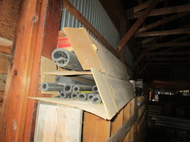 lot 135 image: 8x6x1 Wooden Wall Organizer  Contents (see pics)