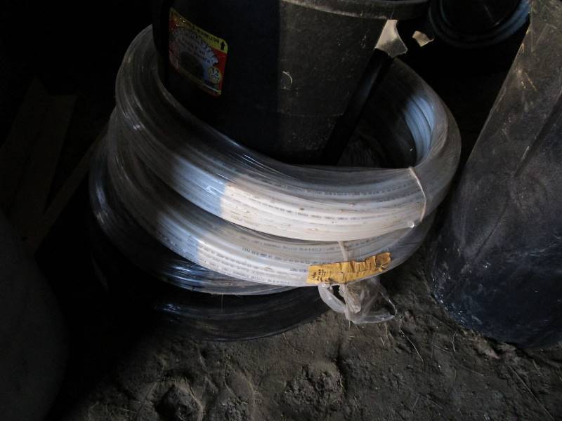 lot 150 image: Pex Tubing, Tanks, Steel Ductwork