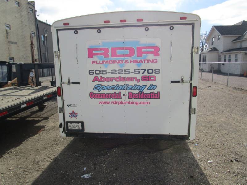 lot 7 image: 2008 US Cargo 24 Enclosed Trailer