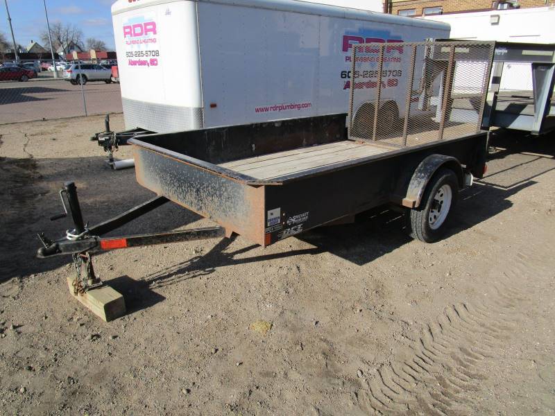 lot 10 image: 2009 DCT 6X10 Utility Trailer