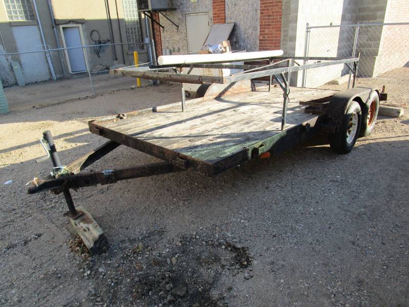 lot 9 image: 1993 DCT 16 Car Trailer