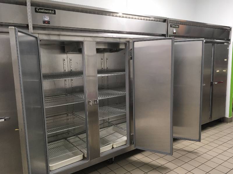 lot 2 image: COMMERCIAL CONTINENTAL REFRIGERATOR, NSF CERTIFIED