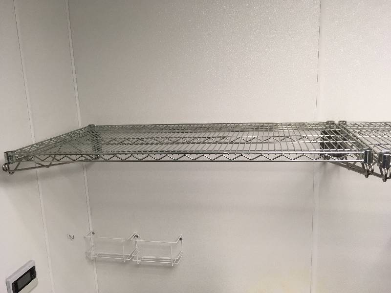 lot 51 image: OLYMPIC STORAGE METAL WALL SHELF, NSF CERTIFIED