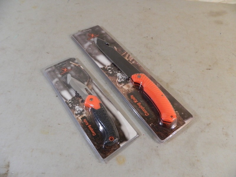 2 New Camping Knives