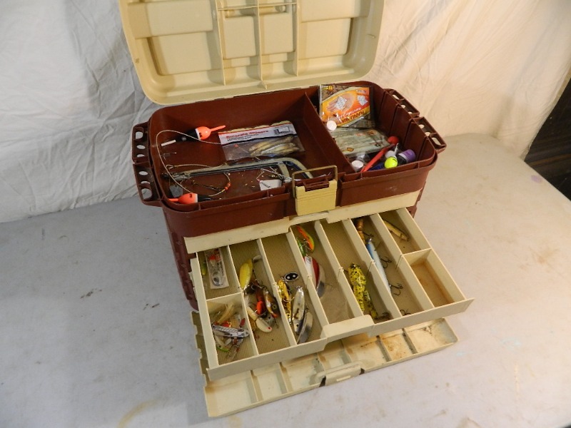 Plano Tackle Box with Assorted Tackle