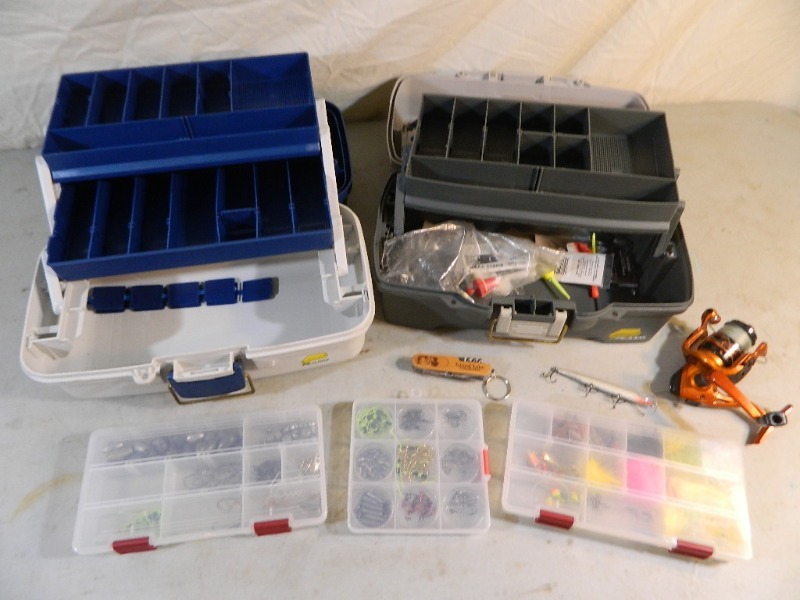 2 Tackle Boxes and Assorted Tackle
