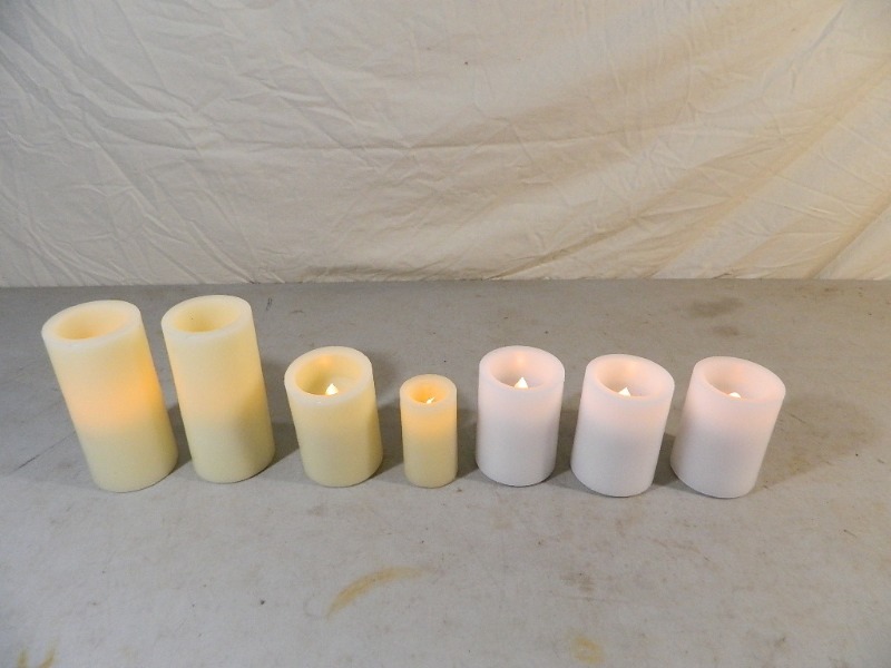 7 Flameless Candles
