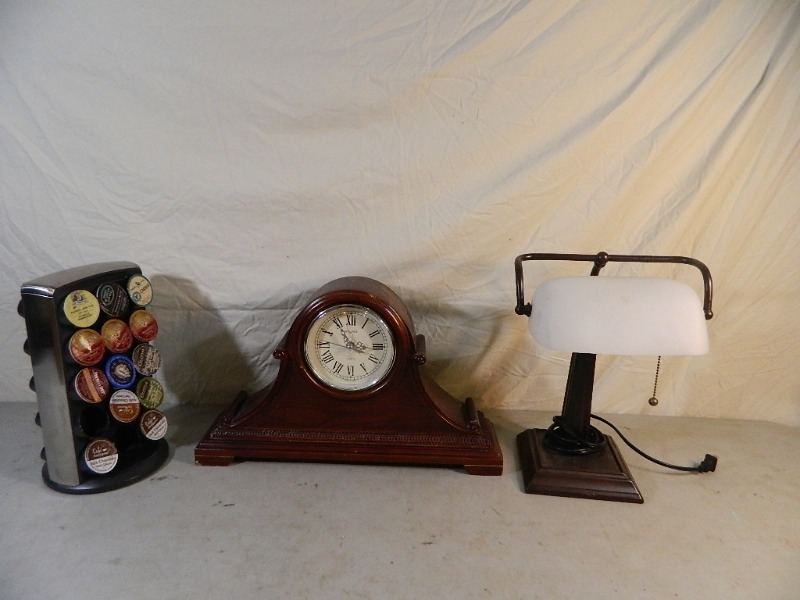 KCup Carousel Holder, Clock, and Lamp