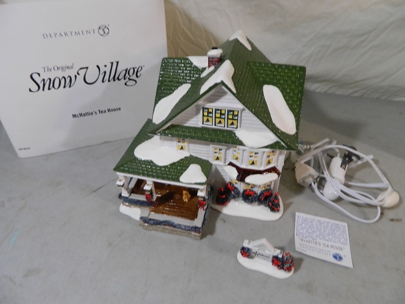 Dept 56 McHatties Tea House