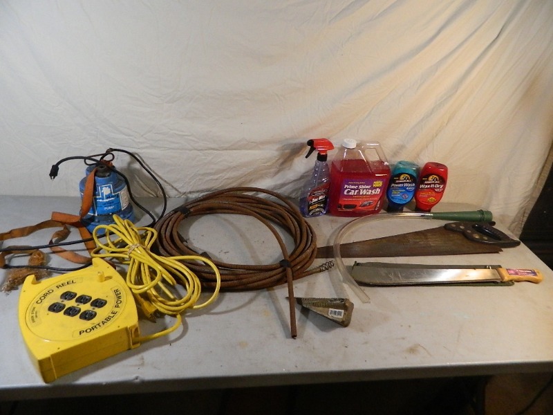 Machete, Tools, and More