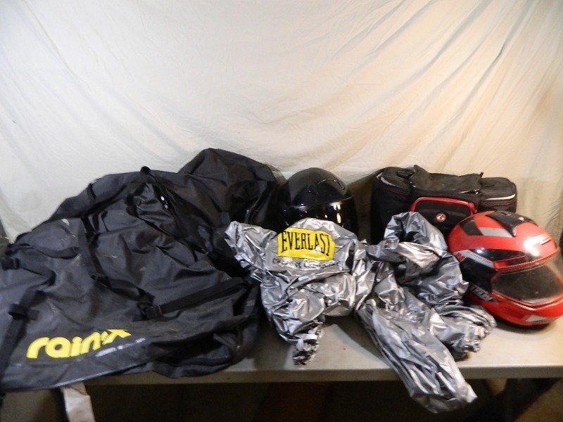 Cargo Bag, Helmets, and More